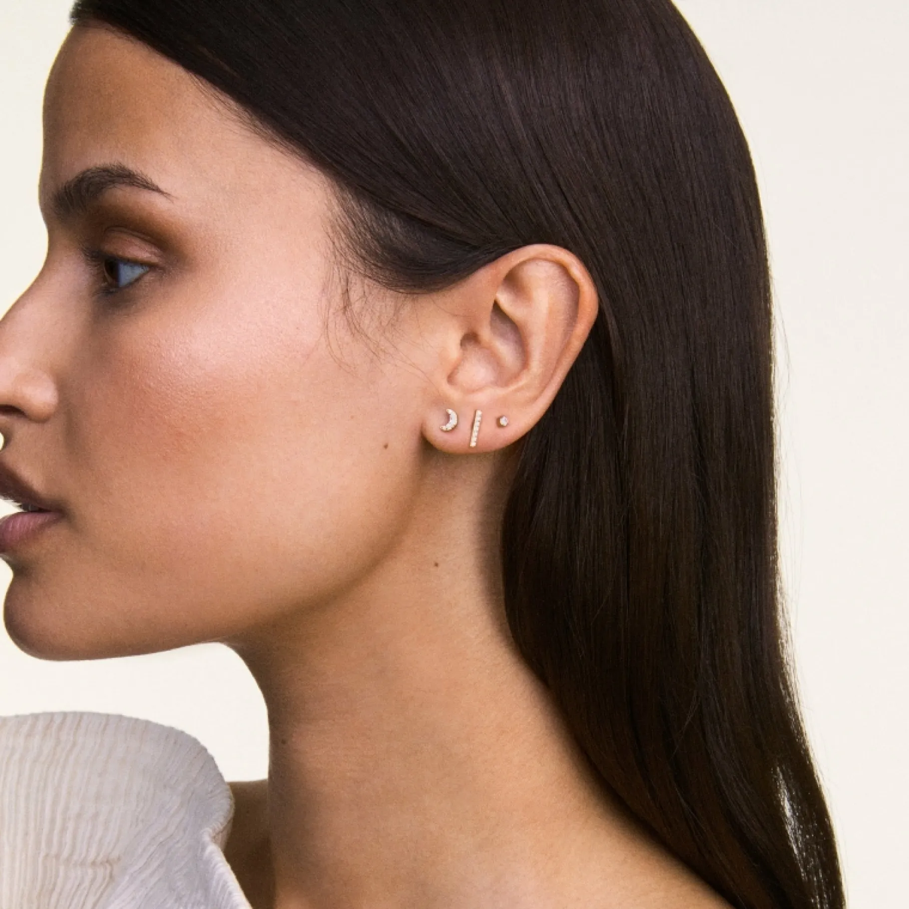 Daniel Wellington Crystal Bar Stud> Orecchini