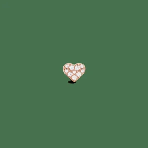 Daniel Wellington Crystal Heart Stud> Orecchini