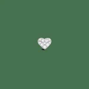 Daniel Wellington Crystal Heart Stud> Orecchini