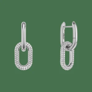 Daniel Wellington Crystal Link Earrings> Orecchini