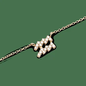 Daniel Wellington Crystal Zodiac Chain Necklace> Collane