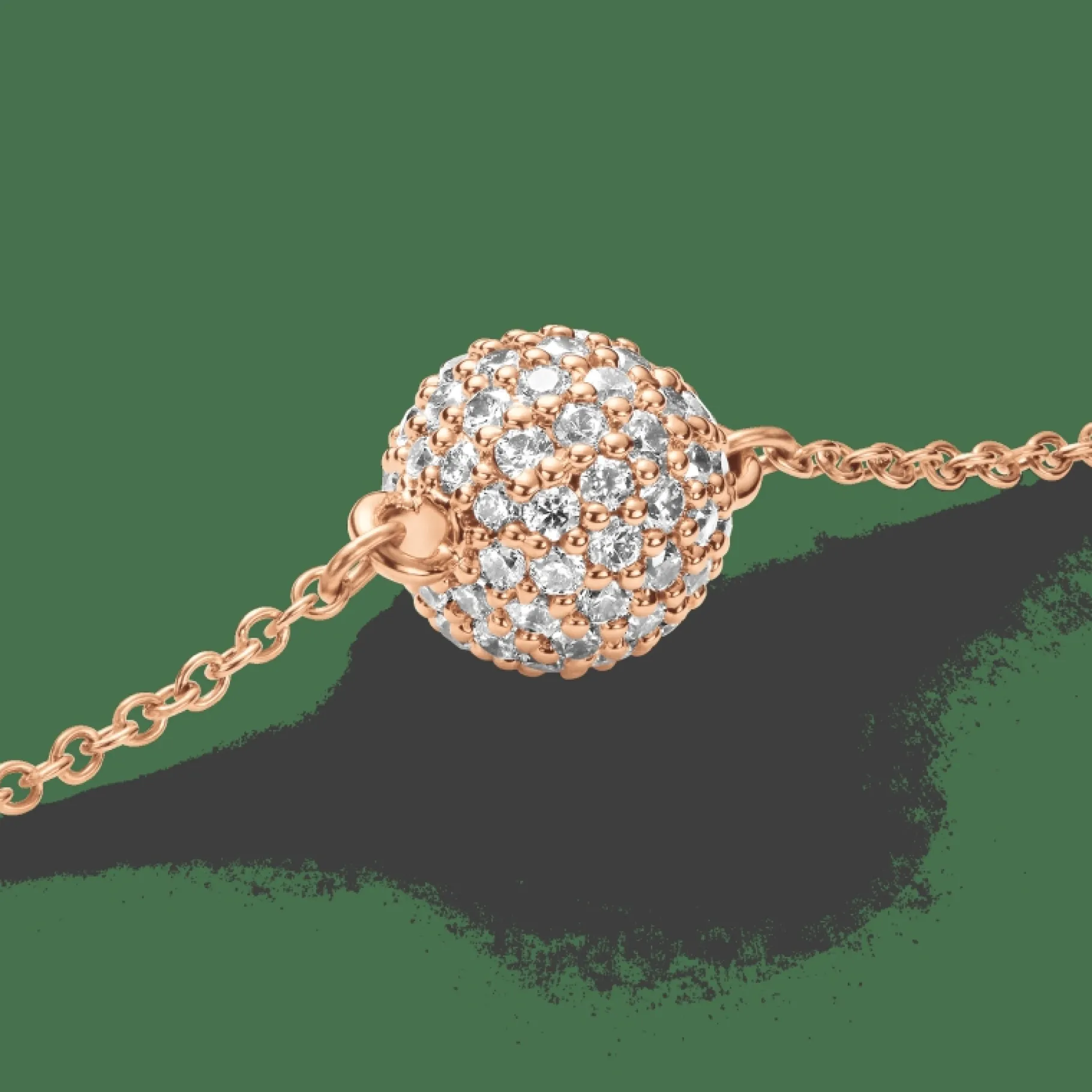 Daniel Wellington Pavé Crystal Pendant Bracelet> Bracciali