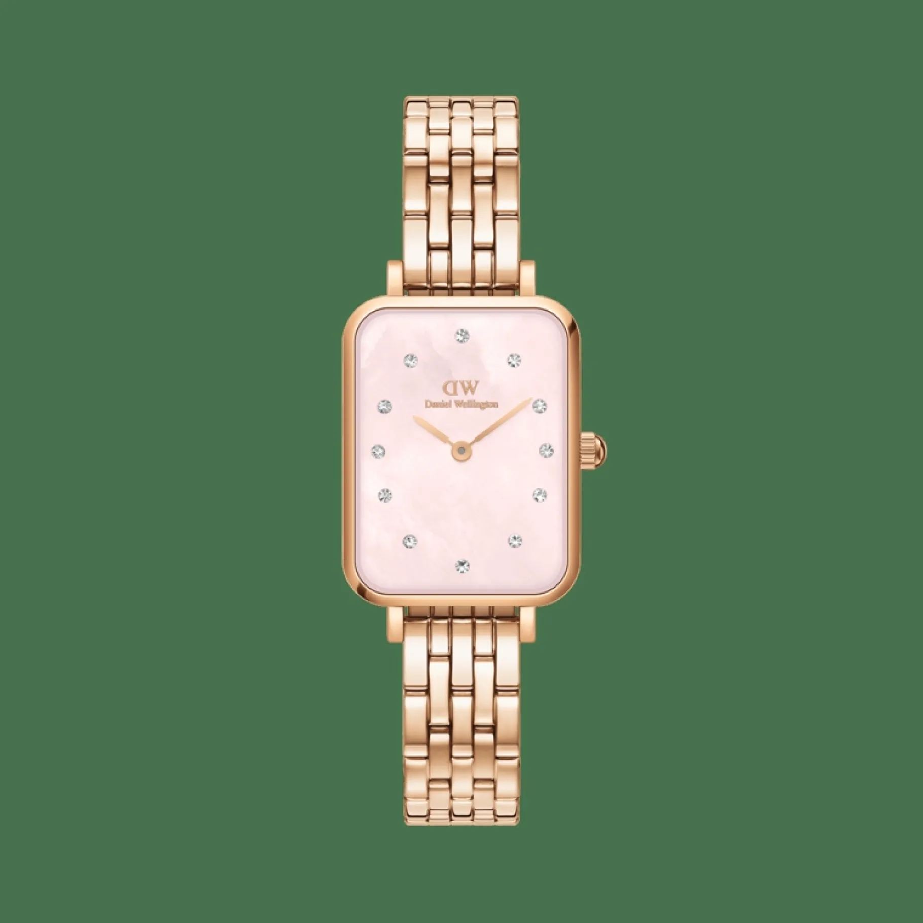 Daniel Wellington Quadro Lumine 5-Link Melrose>Donna Orologio Donna