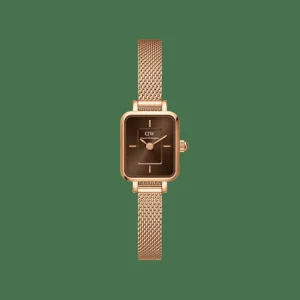 Daniel Wellington Quadro Mini Melrose Amber>Donna Orologio Donna