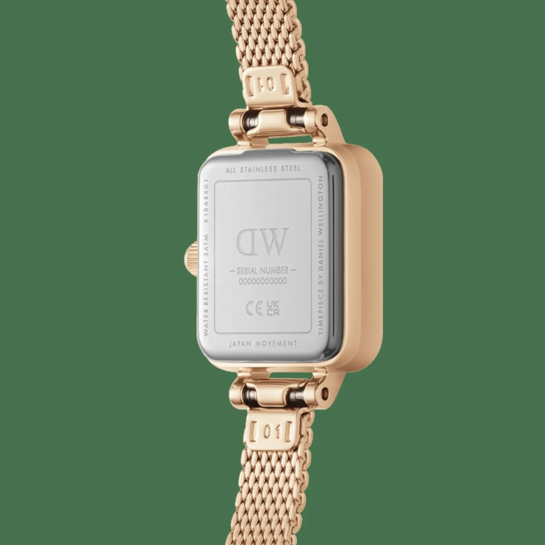 Daniel Wellington Quadro Mini Melrose Amber>Donna Orologio Donna